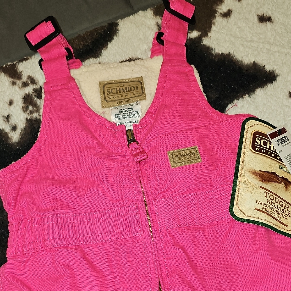 Schmidt Pink Overalls
